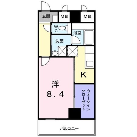 ウエストワン東大阪の物件間取画像